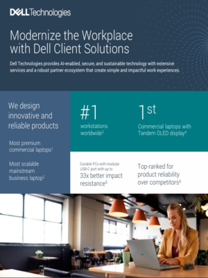 Modernise the Workplace with Dell Client Solutions