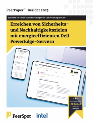Sicherheits- und Nachhaltigkeitsziele erreichen mit energieeffizienten Dell PowerEdge-Servern
