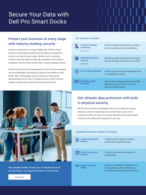 Secure Your Data with Dell Pro Smart Docks