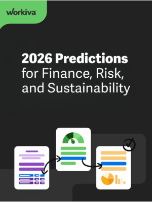 2026 Predictions for Finance, Risk, and Sustainability