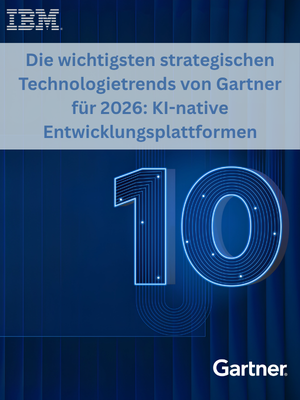 Die wichtigsten strategischen Technologietrends von Gartner für 2026: KI-native Entwicklungsplattformen