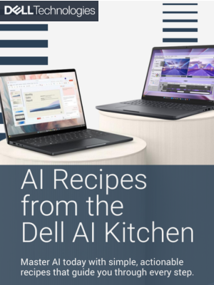 AI Recipes from the Dell AI Kitchen Brochure