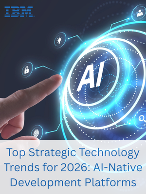 Die wichtigsten strategischen Technologietrends von Gartner für 2026: KI-native Entwicklungsplattformen