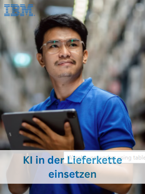 KI in der Lieferkette einsetzen