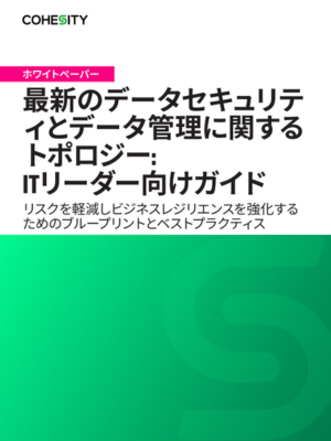 レジリエントなITリーダーのための最新のデータセキュリティ導入設計