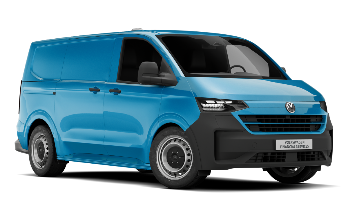 Volkswagen E-Transporter Panel Van in Teal